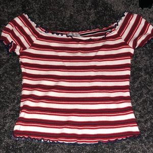 Off the shoulder top